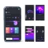Magic Motion Rise - App-vezérelt vibrációs péniszgyűrű (zöld)
