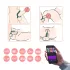 Magic Motion Rise - App-vezérelt vibrációs péniszgyűrű (zöld)