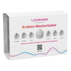 LOVENSE Kraken - maszturbációs tojás - 6db (fehér)