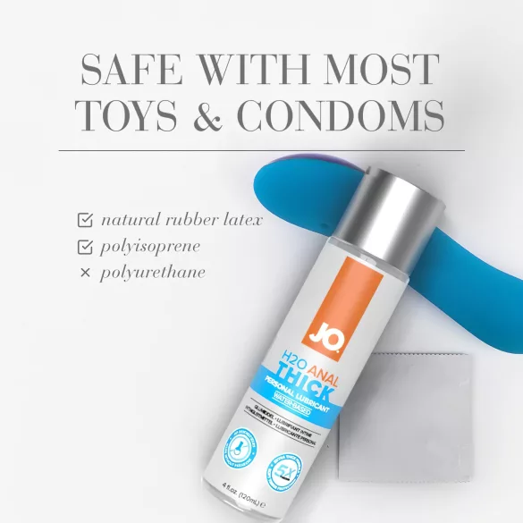 System JO - extra sűrű, hosszan tartó anál síkosító (120 ml)