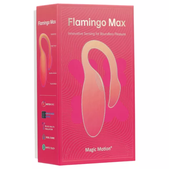 Magic Motion Flamingo Max – App-vezérelt vibrációs tojás (narancs)