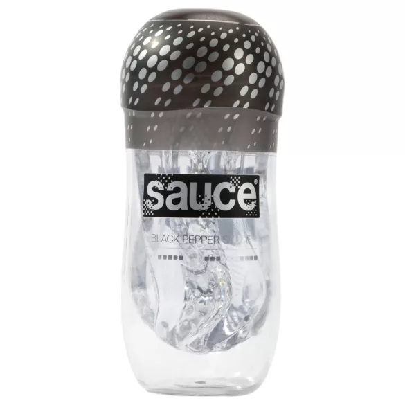 Sauce - kompakt maszturbátor férfiaknak (áttetsző)