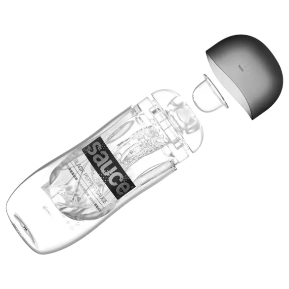 Sauce - kompakt maszturbátor férfiaknak (áttetsző)