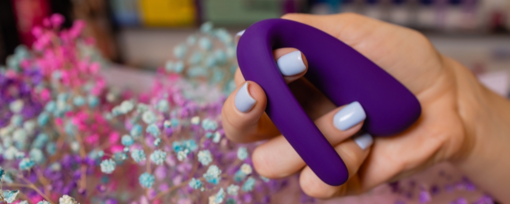 Black Velvets 2in1 vibrátor oldalnézeti kép | Szexaruhaz.hu online szexshop