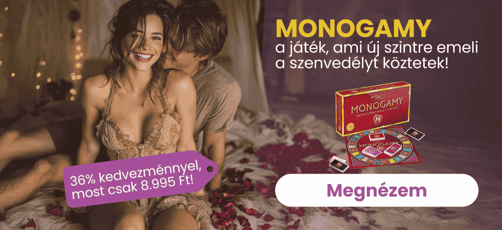 Monogamy erotikus társasjáték pároknak – Szexaruhaz.hu szex shop