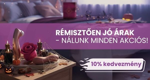 Minden termékre 10% kedvezmény – Most tényleg megéri örömet szerezni